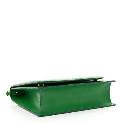Dolce & Gabbana Calfskin DG Logo Flap Crossbody Bag Green 4 of 10