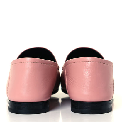 Gucci Lambskin Womens Brixton Horsebit Loafers 39 Perfect Pink 3 of 10