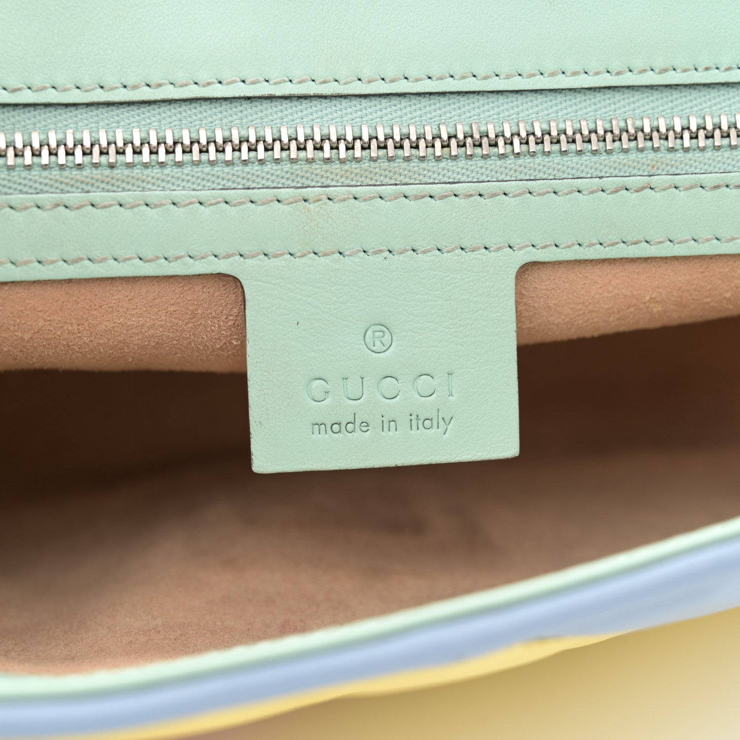 Gucci Calfskin Matelasse Diagonal Small GG Marmont Shoulder Bag Multicolor Pastel 6 of 16