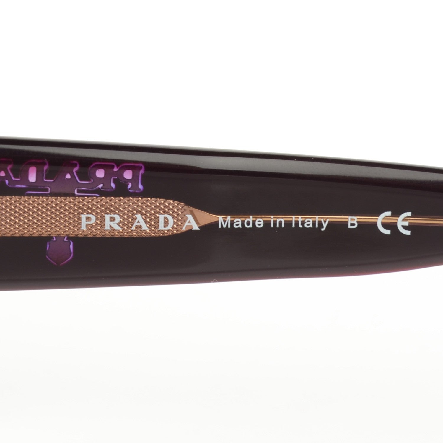 Prada Sunglasses SPR 31N Purple 5 of 6