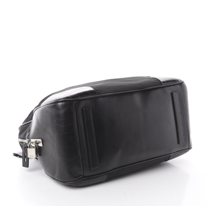 Prada Tessuto Nylon Calfskin Tote Black 3 of 8