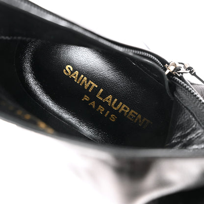 Saint Laurent Nappa Loulou Ankle Zip Boot 37 Black 7 of 10