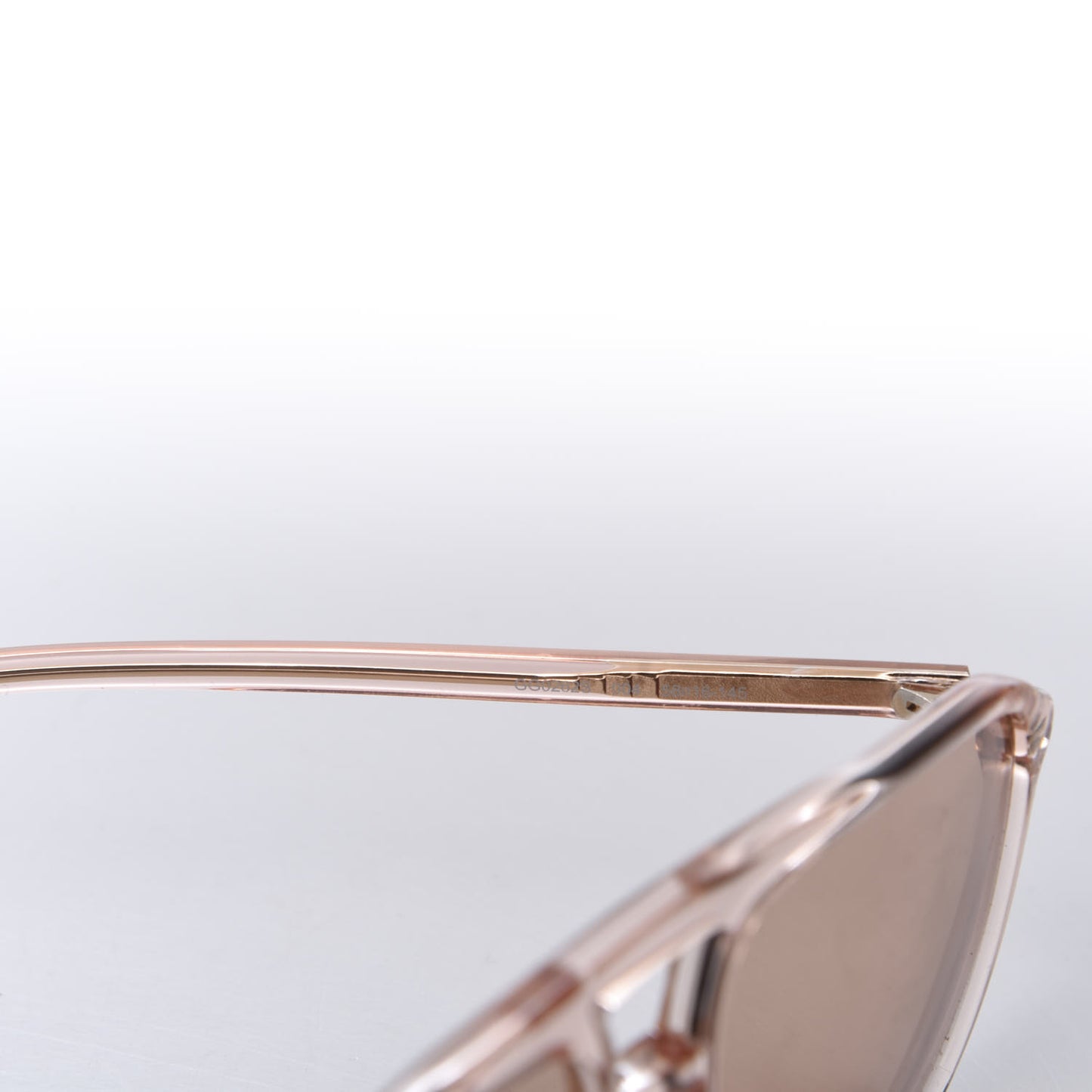 Squared Aviator Sunglasses GG0262S Pink
