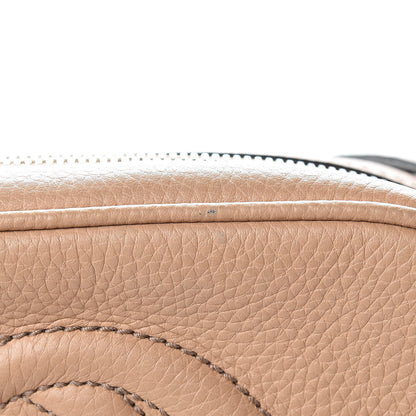 Gucci Pebbled Calfskin Small Soho Disco Bag Rose Beige 15 of 16