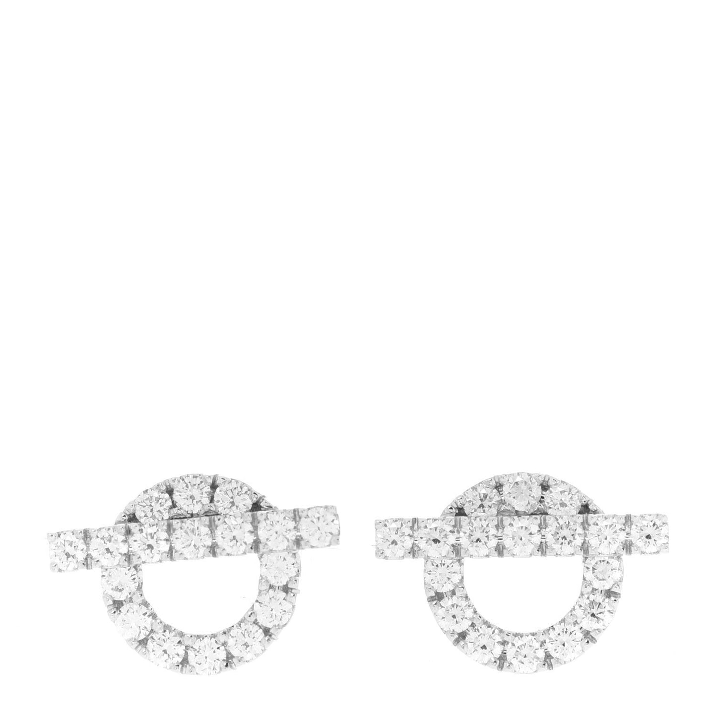 18K White Gold Diamond Finesse Earrings