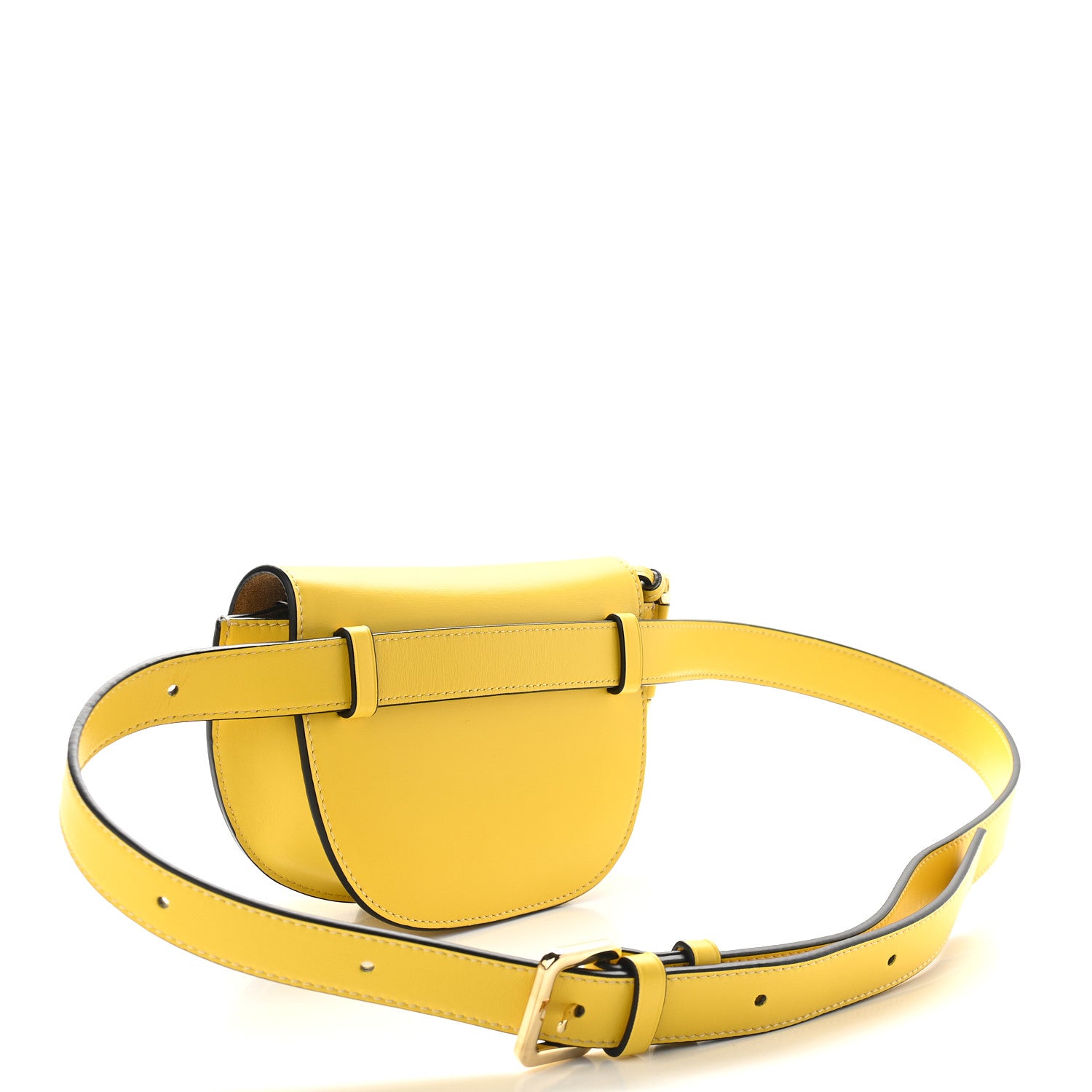 Loewe Calfskin Mini Gate Belt Bag Yellow 2 of 7