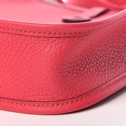 Hermes Taurillon Clemence Evelyne TPM Rose Extreme 9 of 10