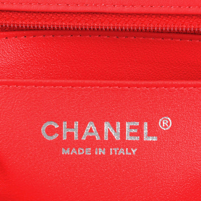 Chanel Patent Calfskin Quilted Mini Rectangular Flap Coral 7 of 7