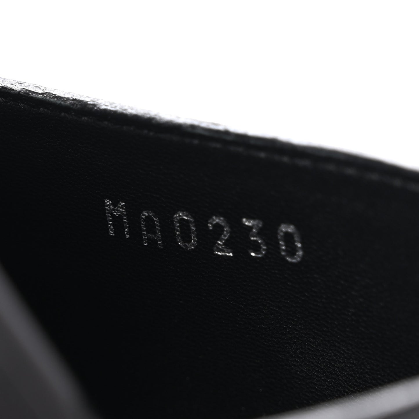 Calfskin Lock It Flat Mule 38 Black