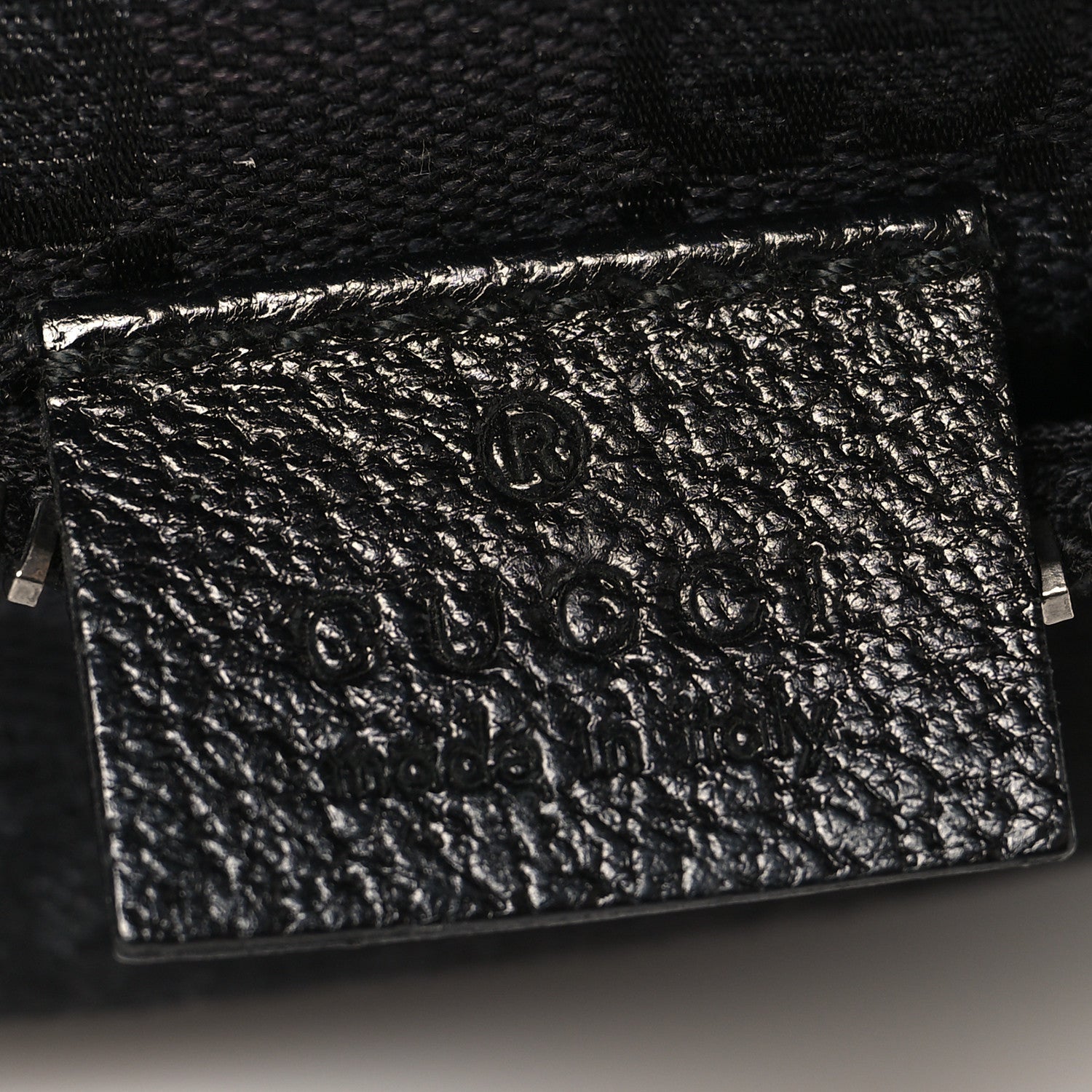 Gucci GG Monogram Double Pocket Belt Bag Black 8 of 12