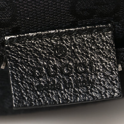 Gucci GG Monogram Double Pocket Belt Bag Black 8 of 12