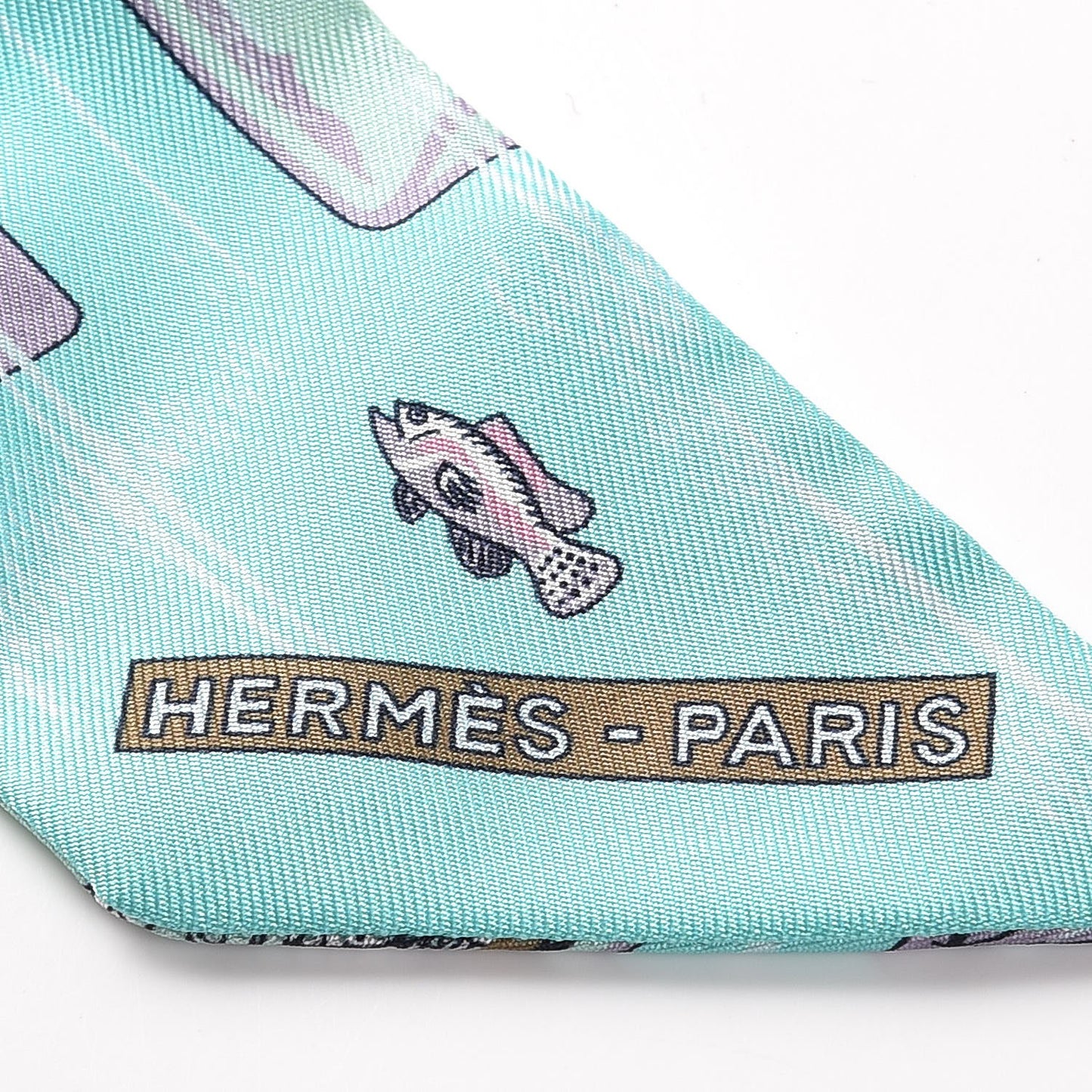 Silk Calèche, Mors et Bouteilles Twilly Turquoise Rose Ciel