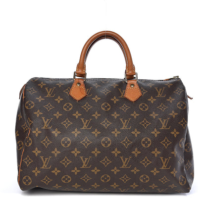 Louis Vuitton Monogram Speedy 35 1 of 12