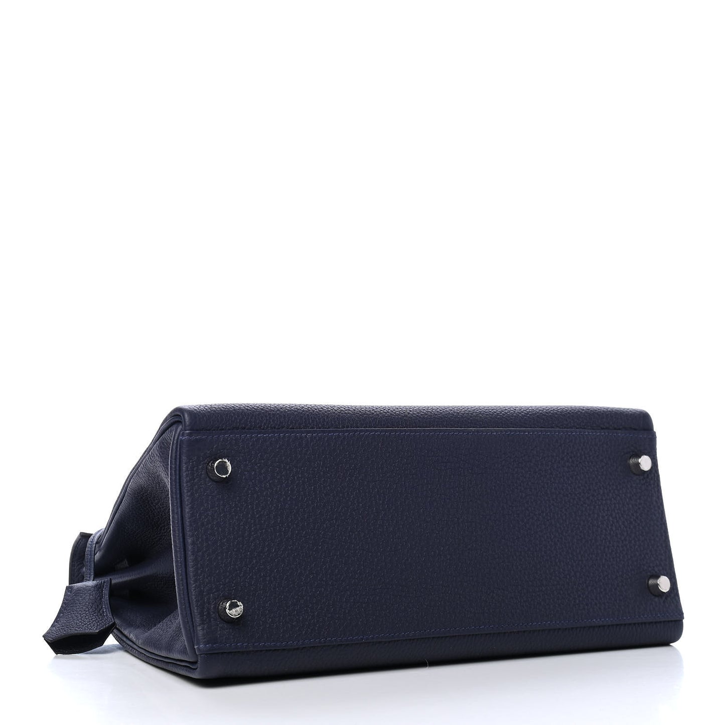 Togo Matte Alligator Kelly Retourne Touch 28 Bleu Nuit