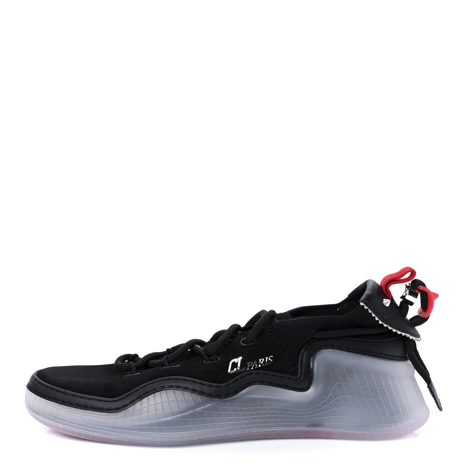 Christian Louboutin Suede Arpoador Donna Sneakers 41 Black 1 of 8