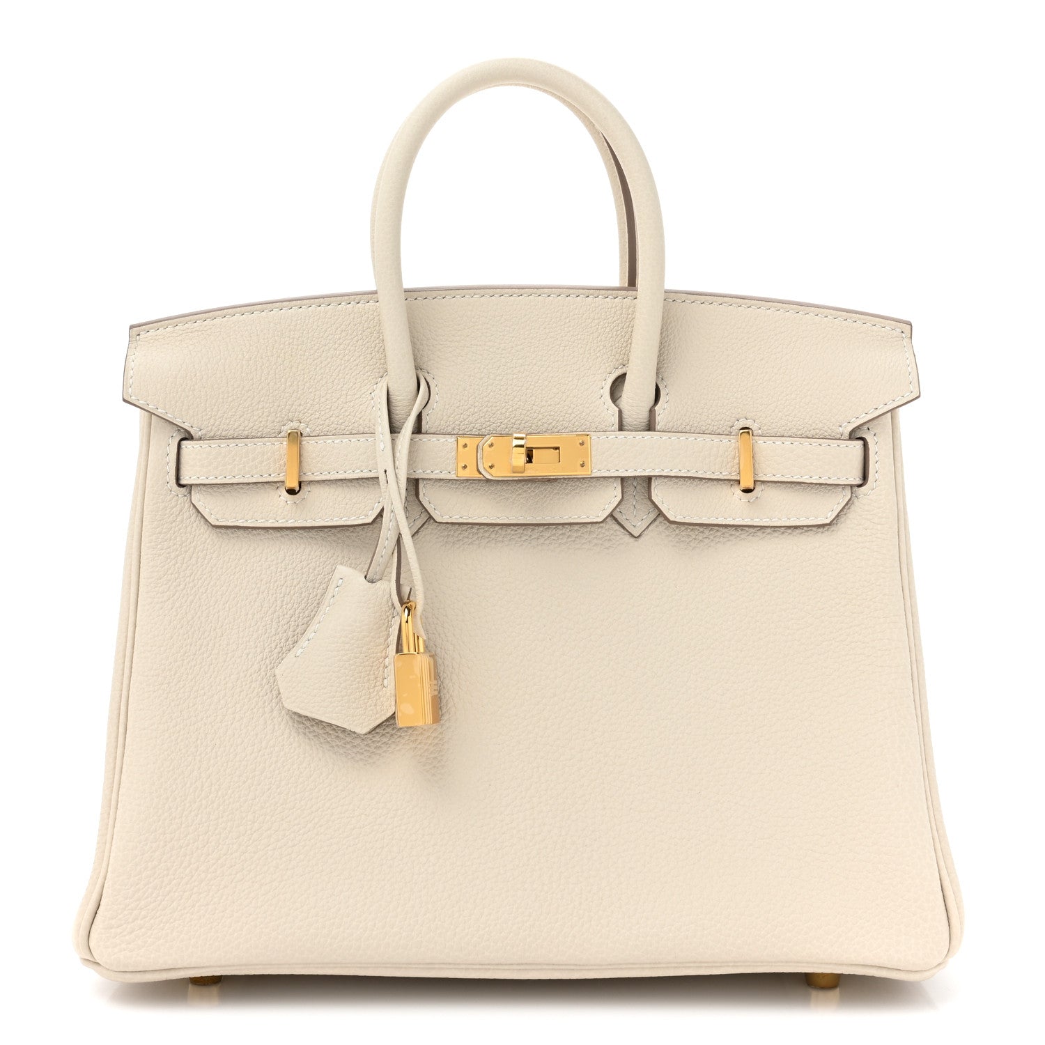 Hermes Togo Birkin 25 Craie 1 of 9