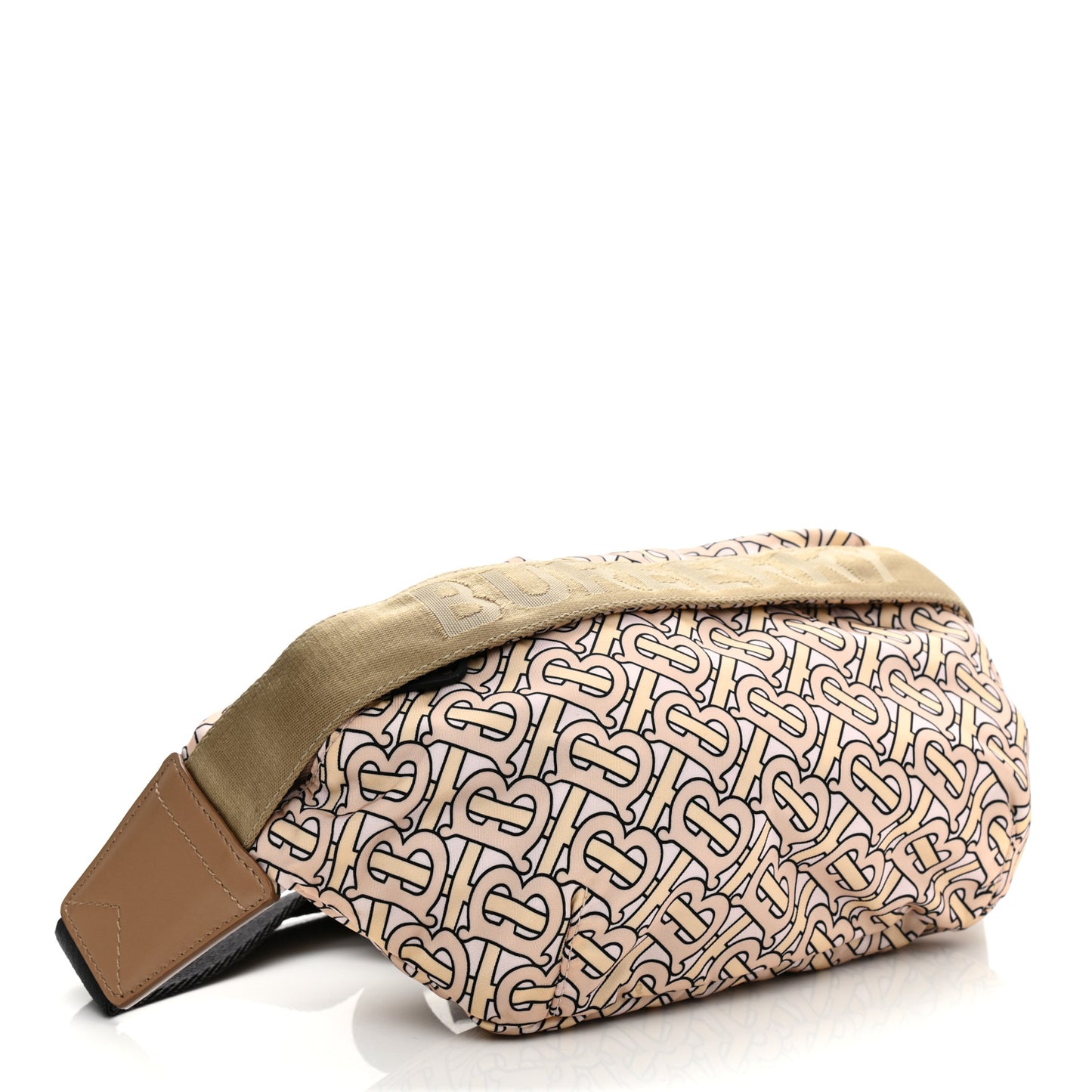 Nylon Monogram Bum Bag Pink