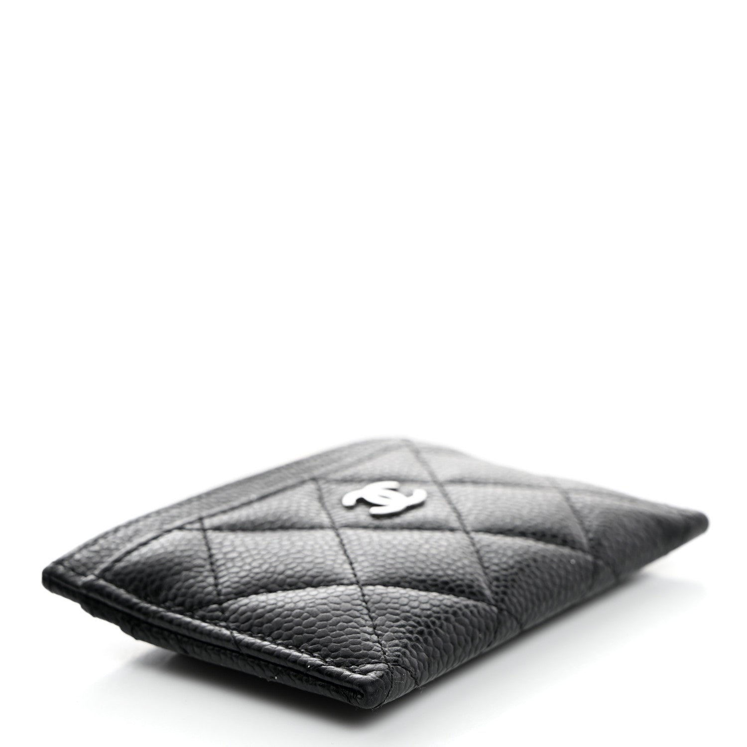 Chanel Caviar Quilted Card Holder Black 4 of 9