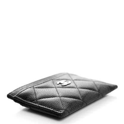 Chanel Caviar Quilted Card Holder Black 4 of 9