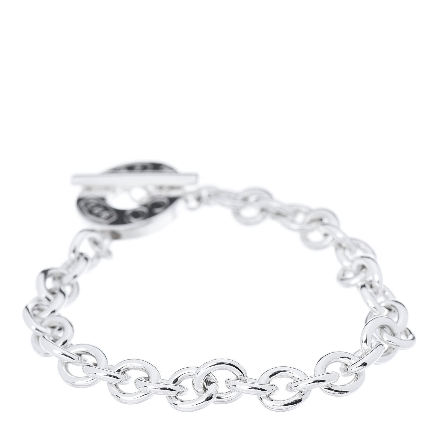Tiffany Sterling Silver 1837 Toggle Bracelet 3 of 5