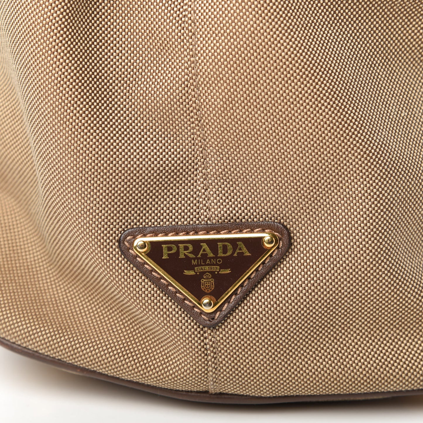 Jacquard Logo Tote Corda Bruciato