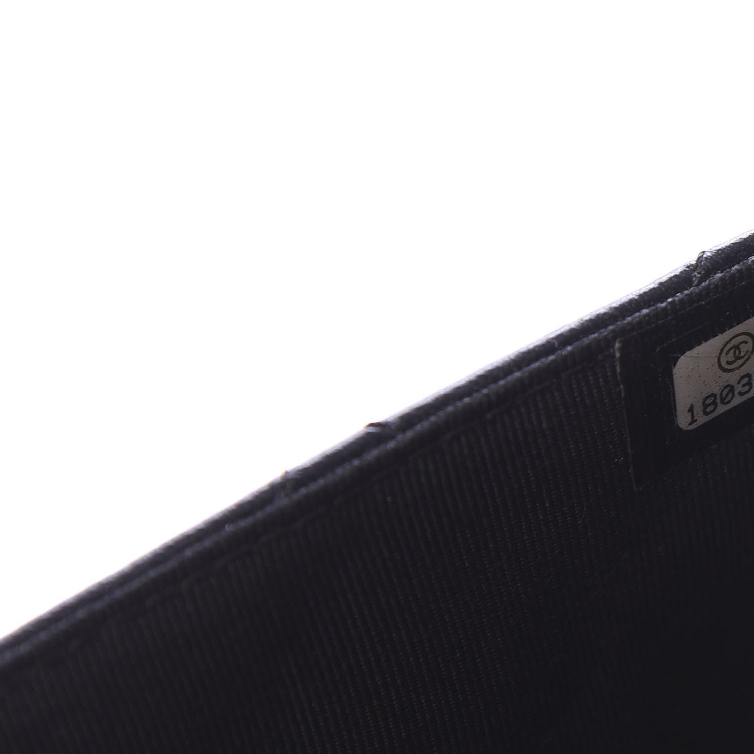 Chanel Lambskin Quilted Wallet On Chain WOC Black 10 of 11