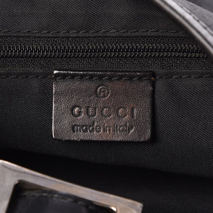 Gucci Monogram Jackie O Hobo Black 7 of 20