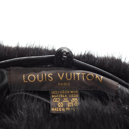 Louis Vuitton Vison Fur Muff Black 6 of 8