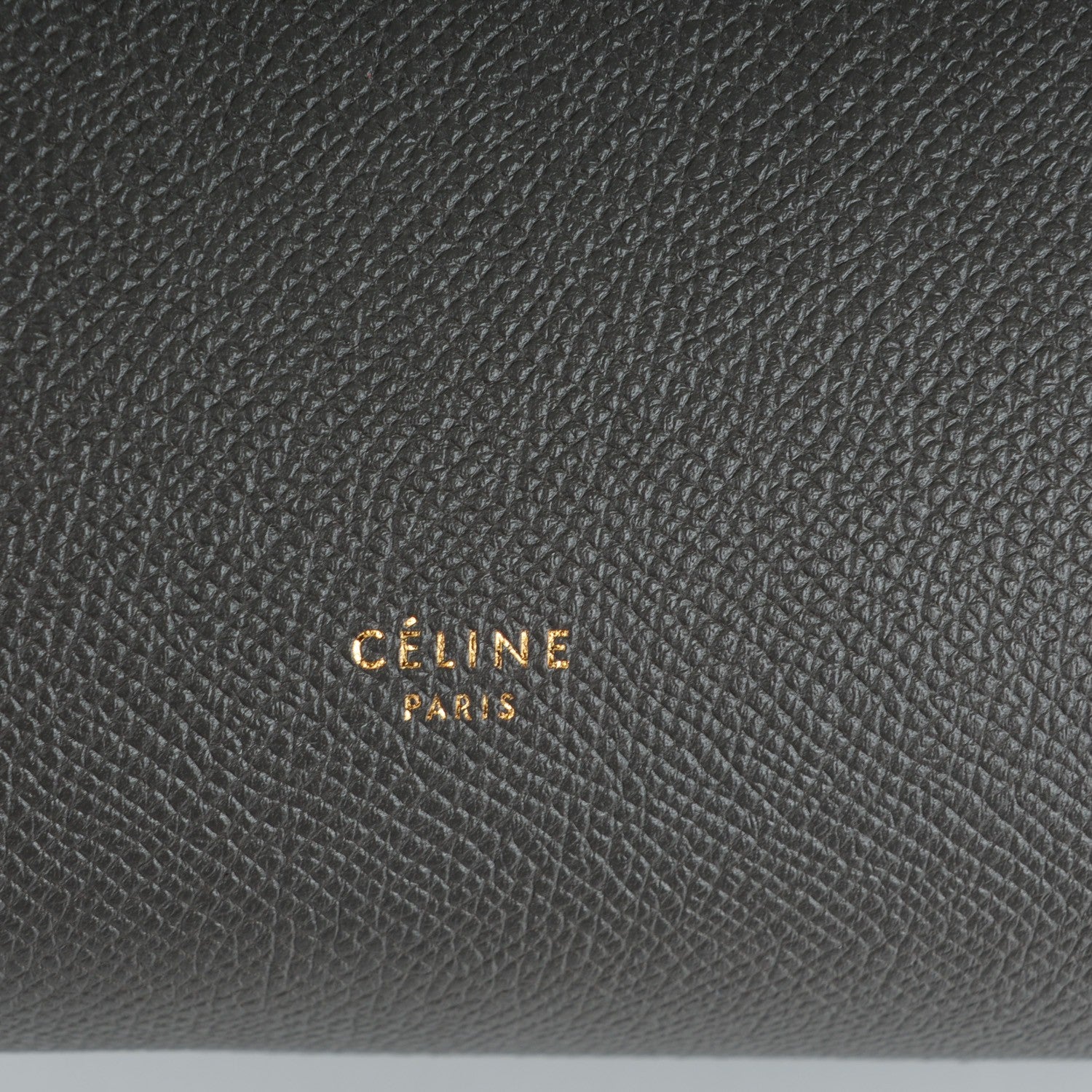 Celine Grained Calfskin Micro Belt Bag Grey 6 of 9