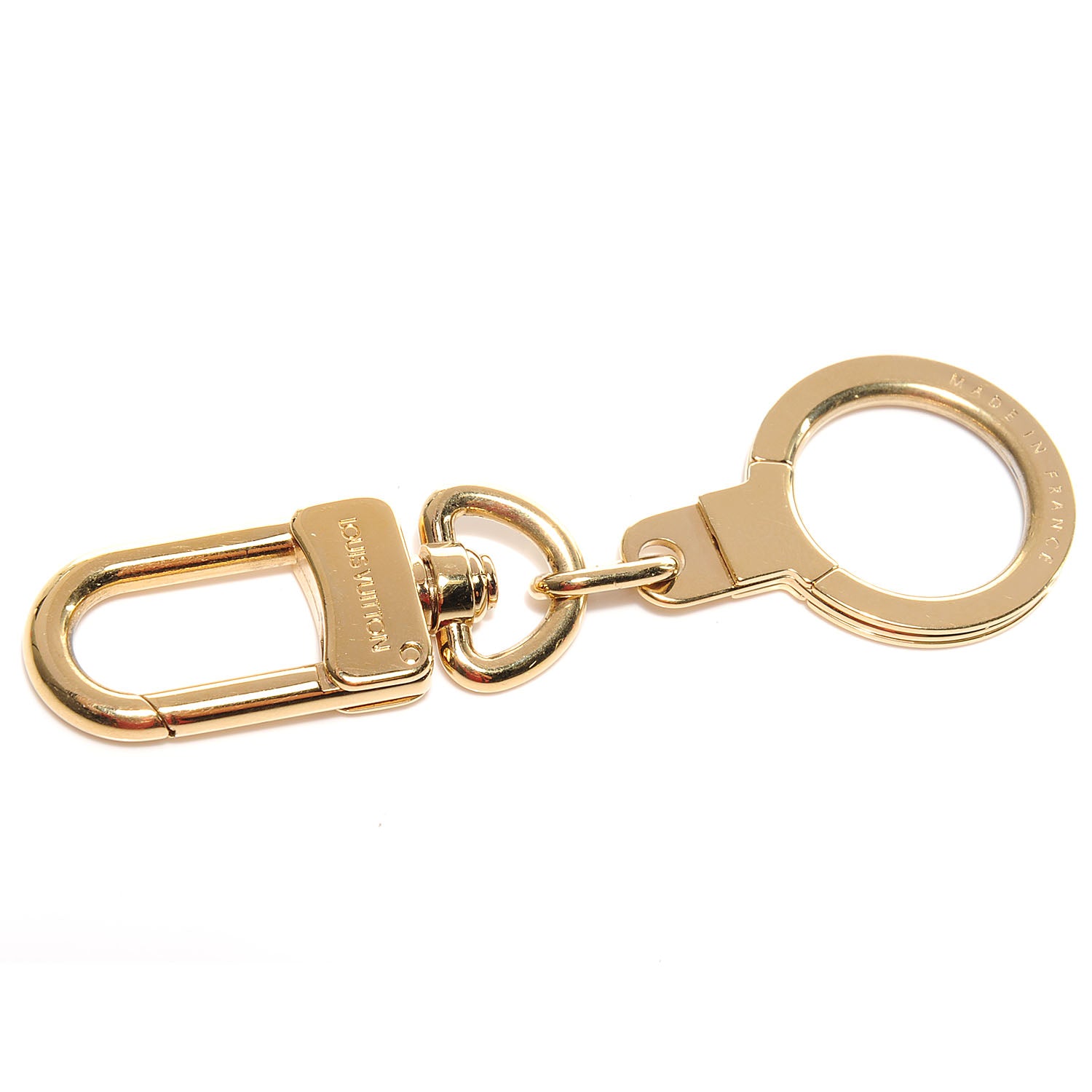 Louis Vuitton Pochette Extender Key Ring Gold 1 of 4