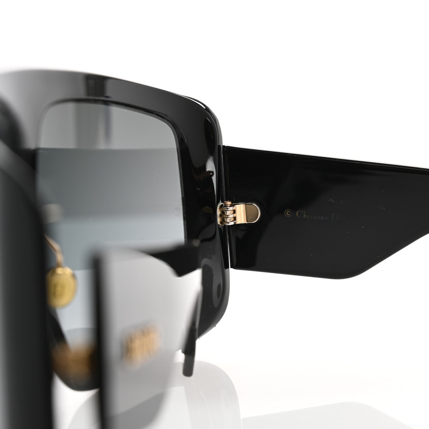 Christian Dior SoLight1 Shield Sunglasses Black 5 of 10