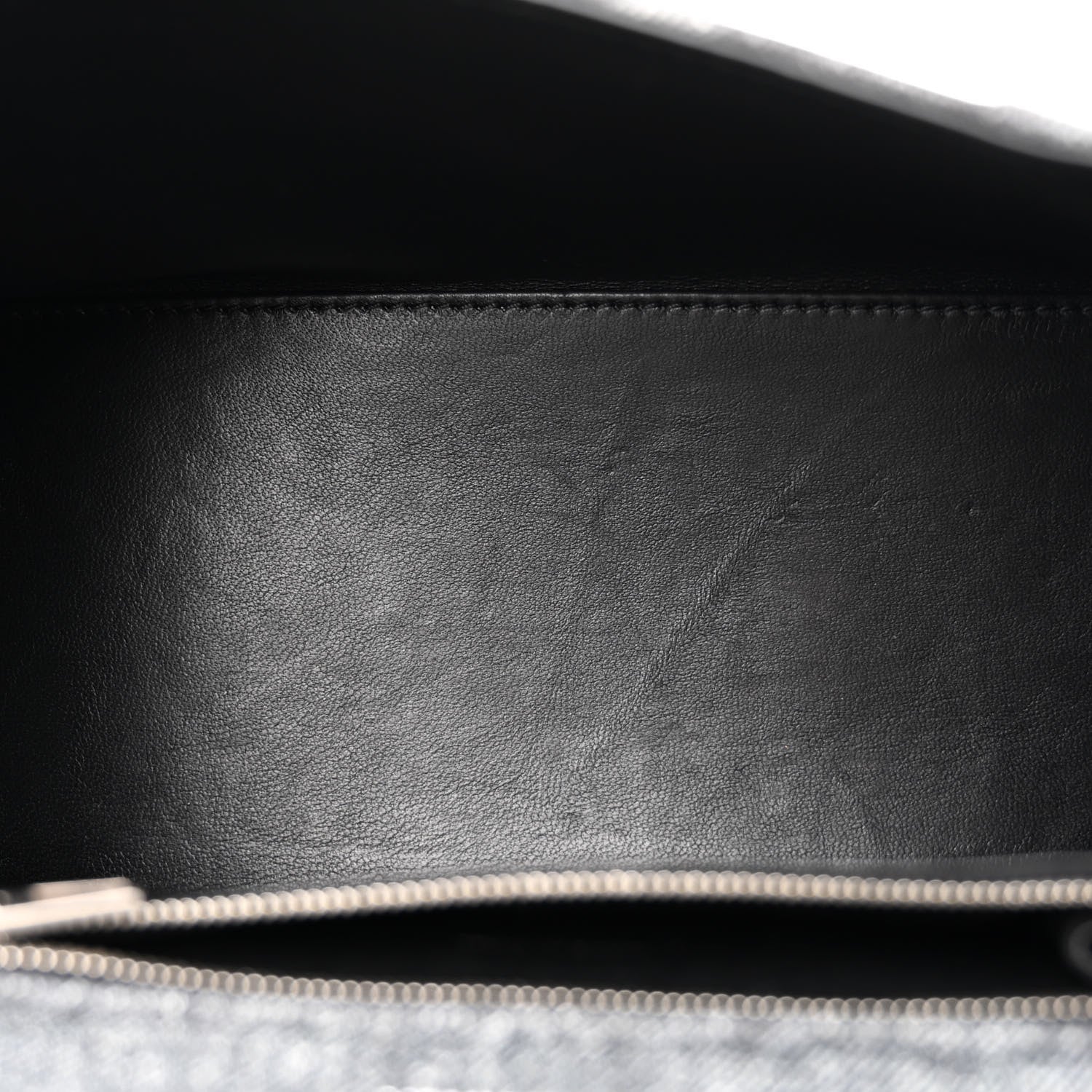 Balenciaga Nappa Denim Printed Small Hourglass Top Handle Bag Black 5 of 14