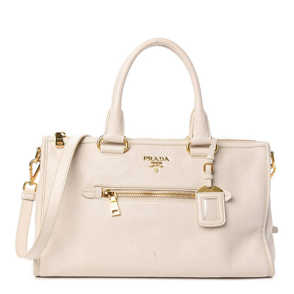 Prada Vitello Phenix Shopping Satchel Talco 1 of 14