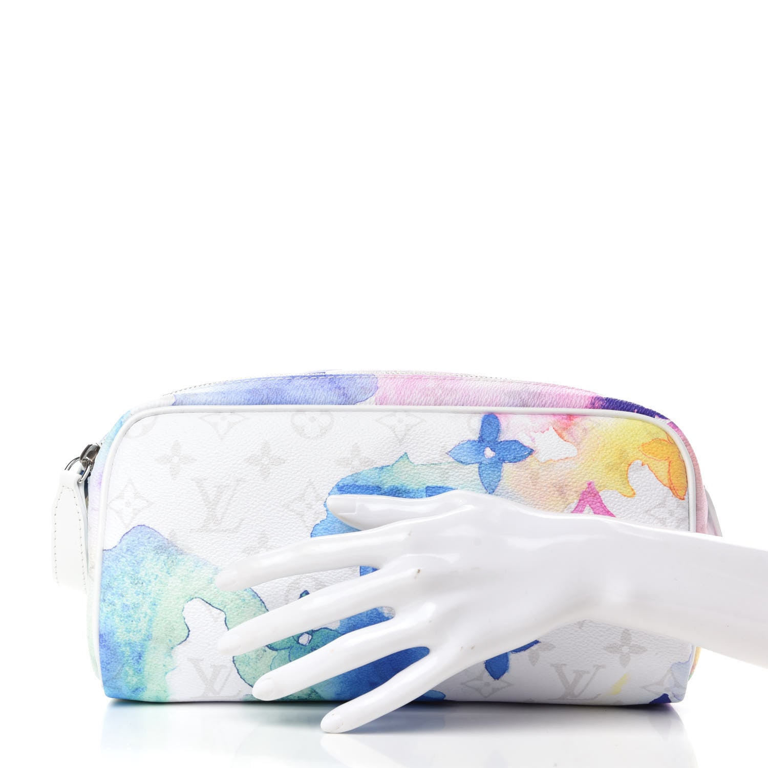 Louis Vuitton Monogram Watercolor Dopp Kit Toilet Pouch Multicolor 2 of 6