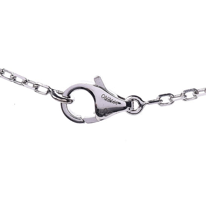 Cartier 18K White Gold Diamond Amethyst Hindu Mysterieuse Pendant Necklace 6 of 6