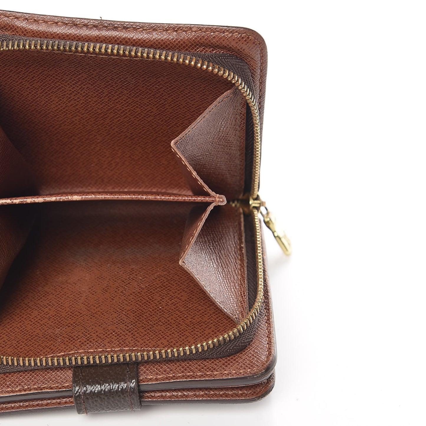 Monogram Compact Zippe Zipped Wallet