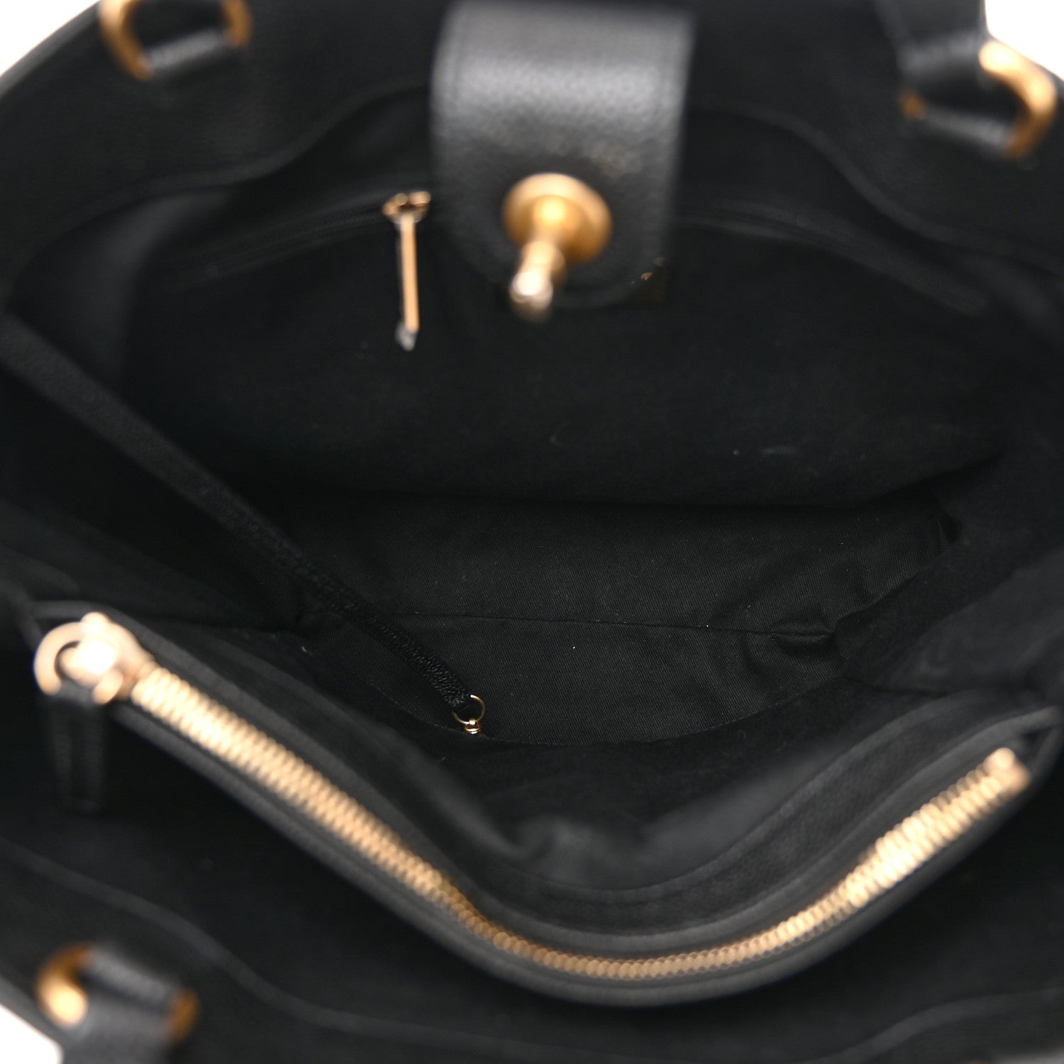 Chanel Caviar Stitched Large Shopping Tote Bag Black 5 of 15
