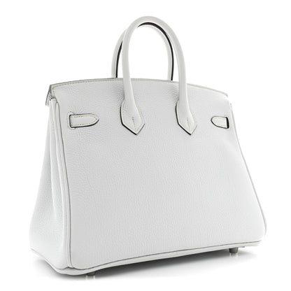 Hermes Togo Birkin 25 Gris Platine 2 of 11