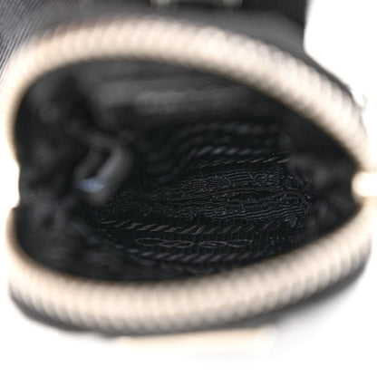 Prada Nylon Re-Edition 2005 Shoulder Bag Black 6 of 14