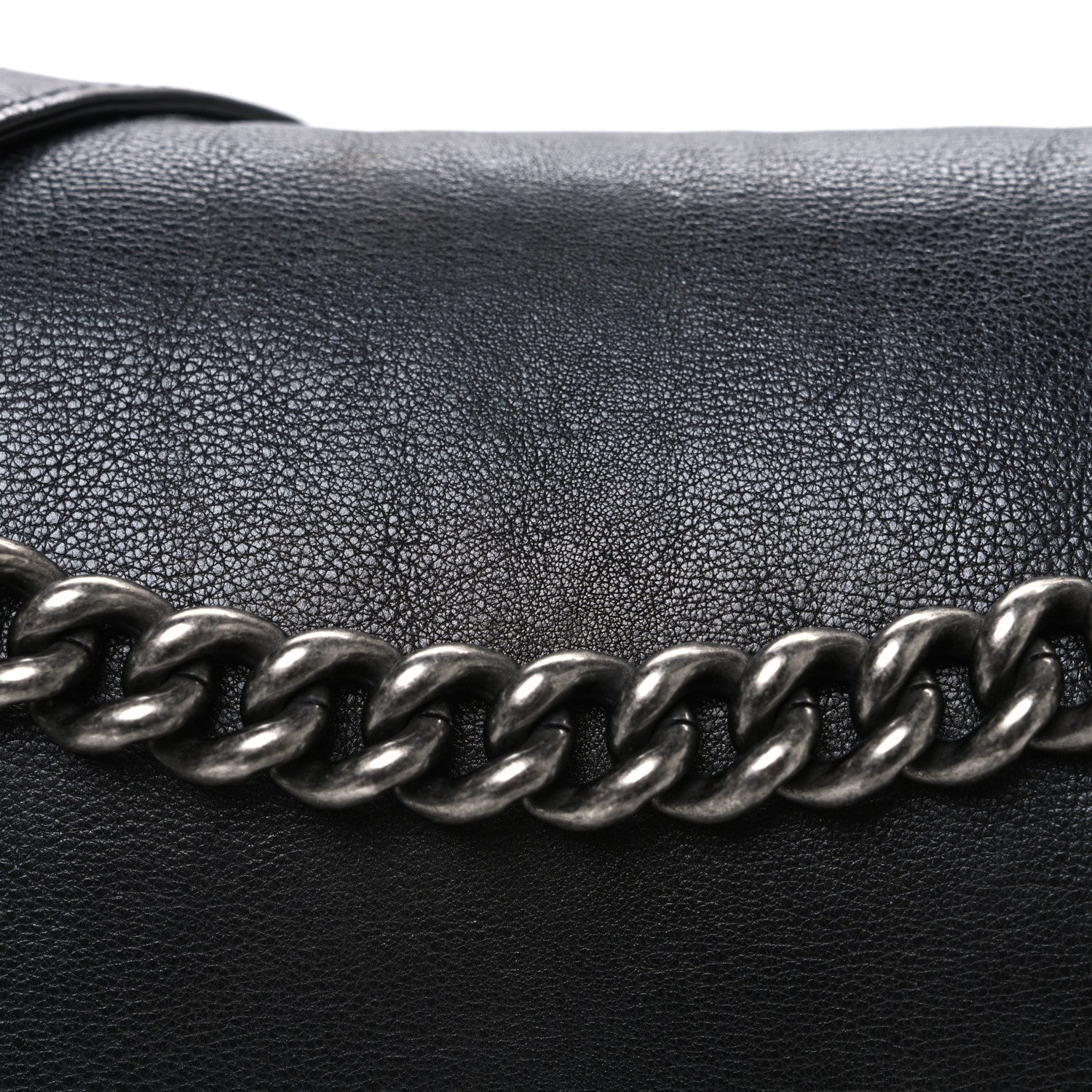 Chanel Calfskin Large Boy Reverso Flap Black 8 of 10