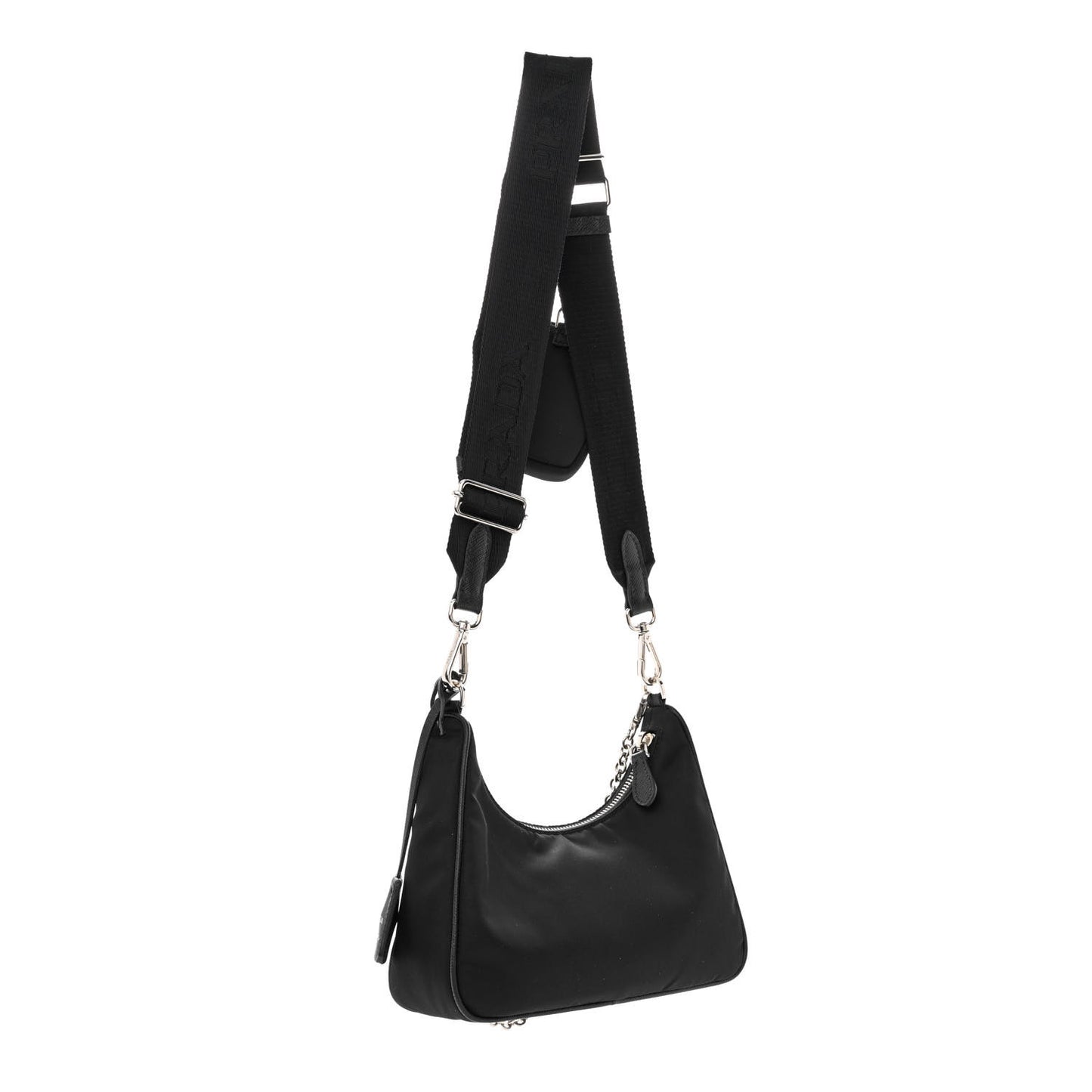 Nylon Re-Edition 2005 Shoulder Bag Black