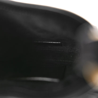 Saint Laurent Smooth Calfskin Mini Le 5 A 7 Vertical Hobo Black 5 of 10