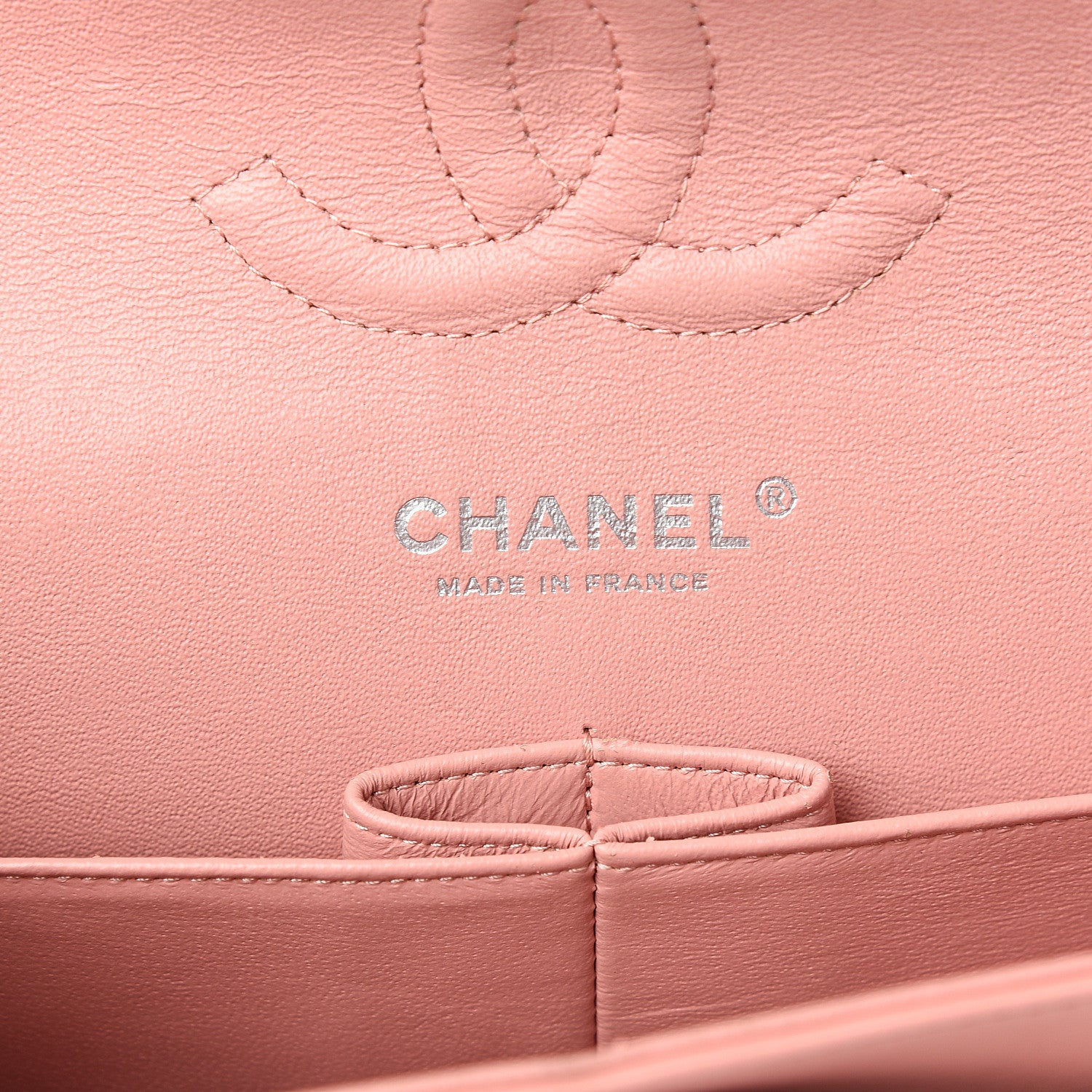 Chanel Patent Quilted Medium Double Flap Light Pink 5 of 12