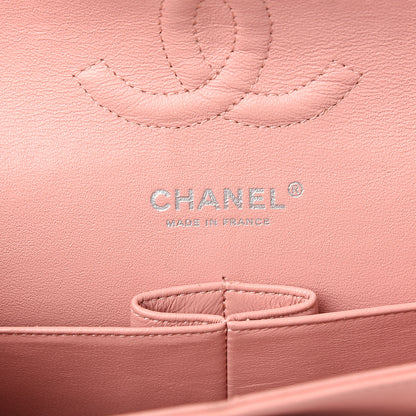 Chanel Patent Quilted Medium Double Flap Light Pink 5 of 12