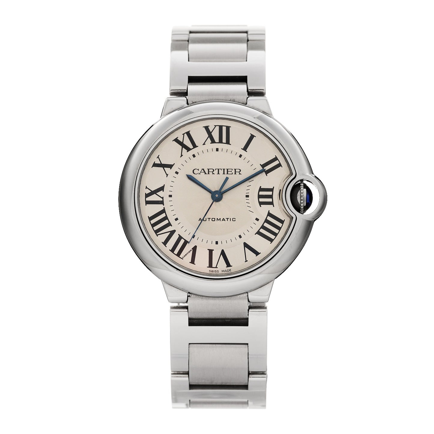 Stainless Steel 36mm Ballon Bleu De Cartier Automatic Watch
