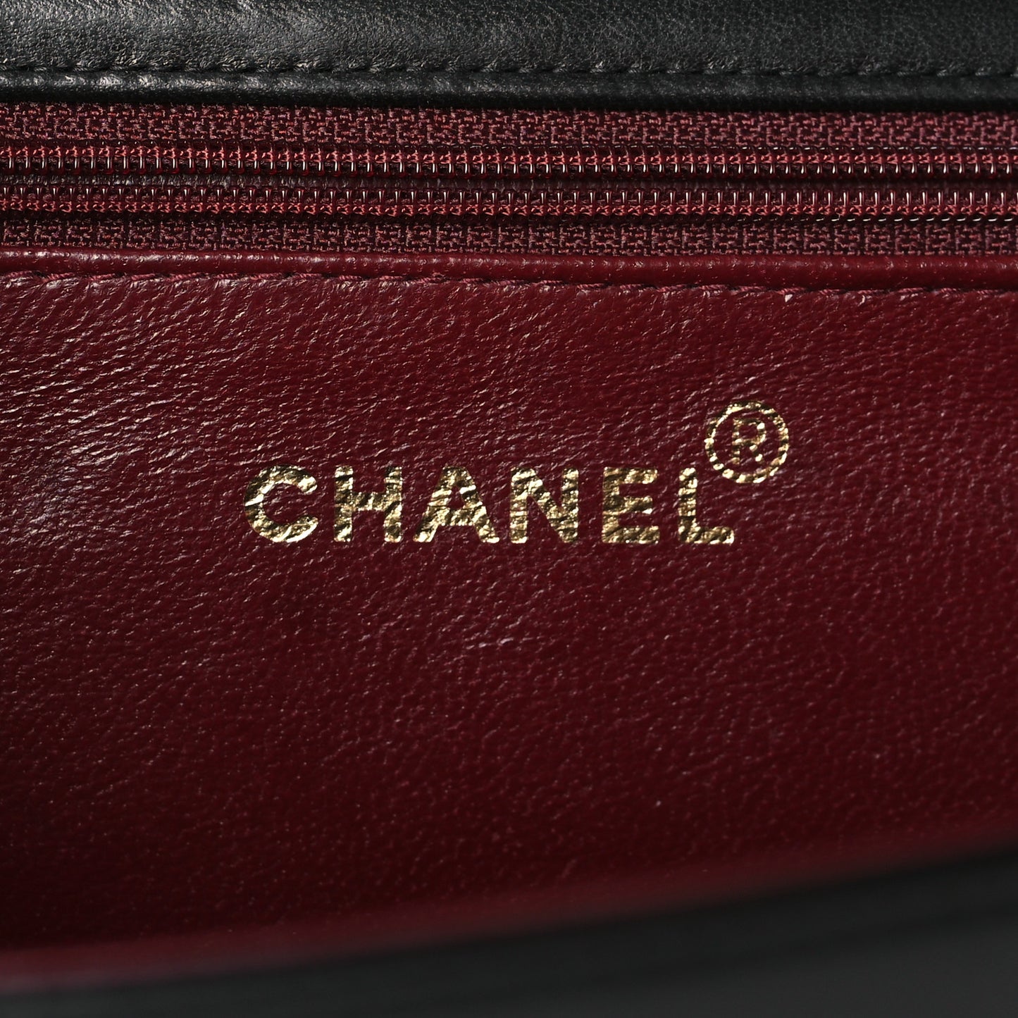 Lambskin Quilted Small Single Flap Black