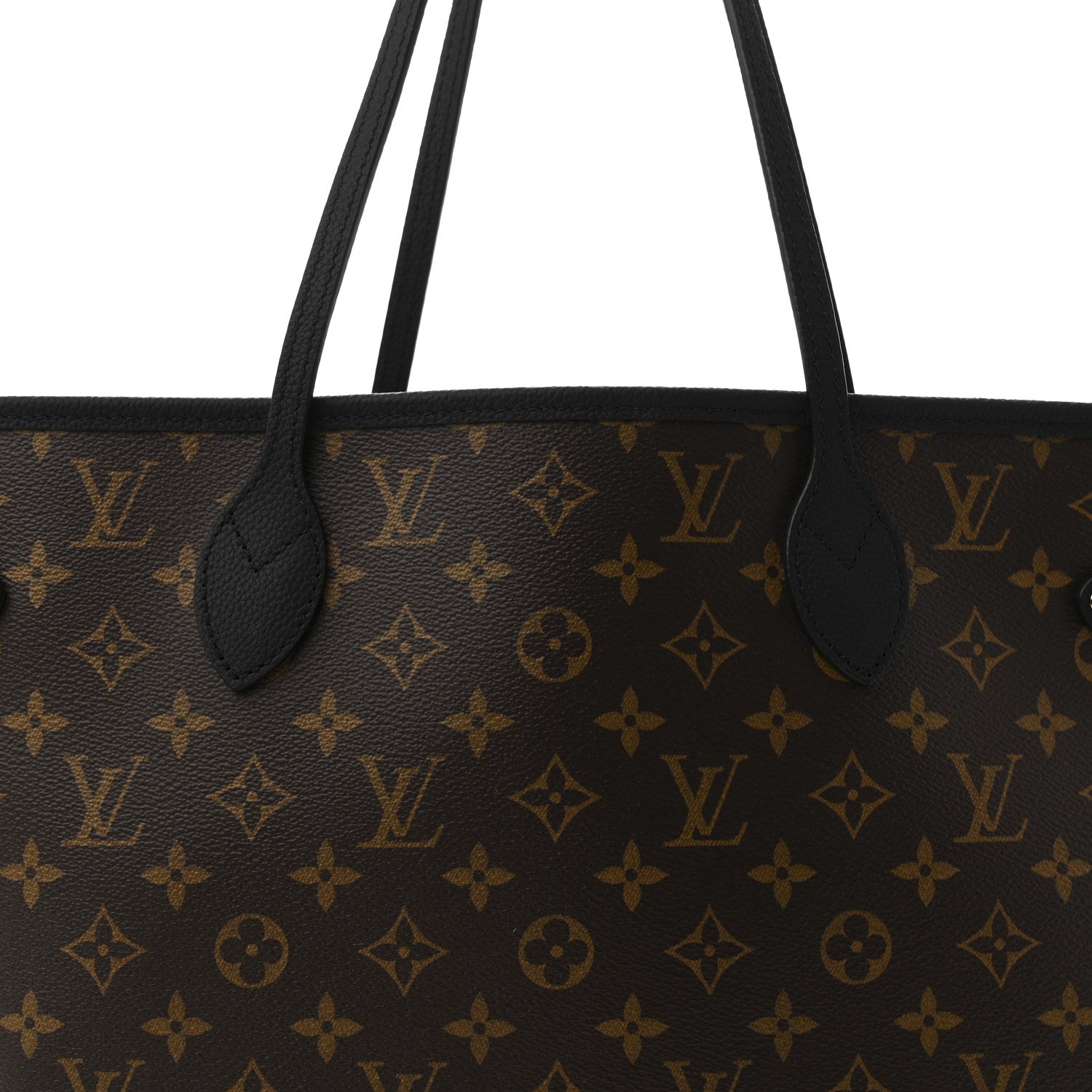 Louis Vuitton Monogram Calfskin Neo Neverfull Inside Out MM Black