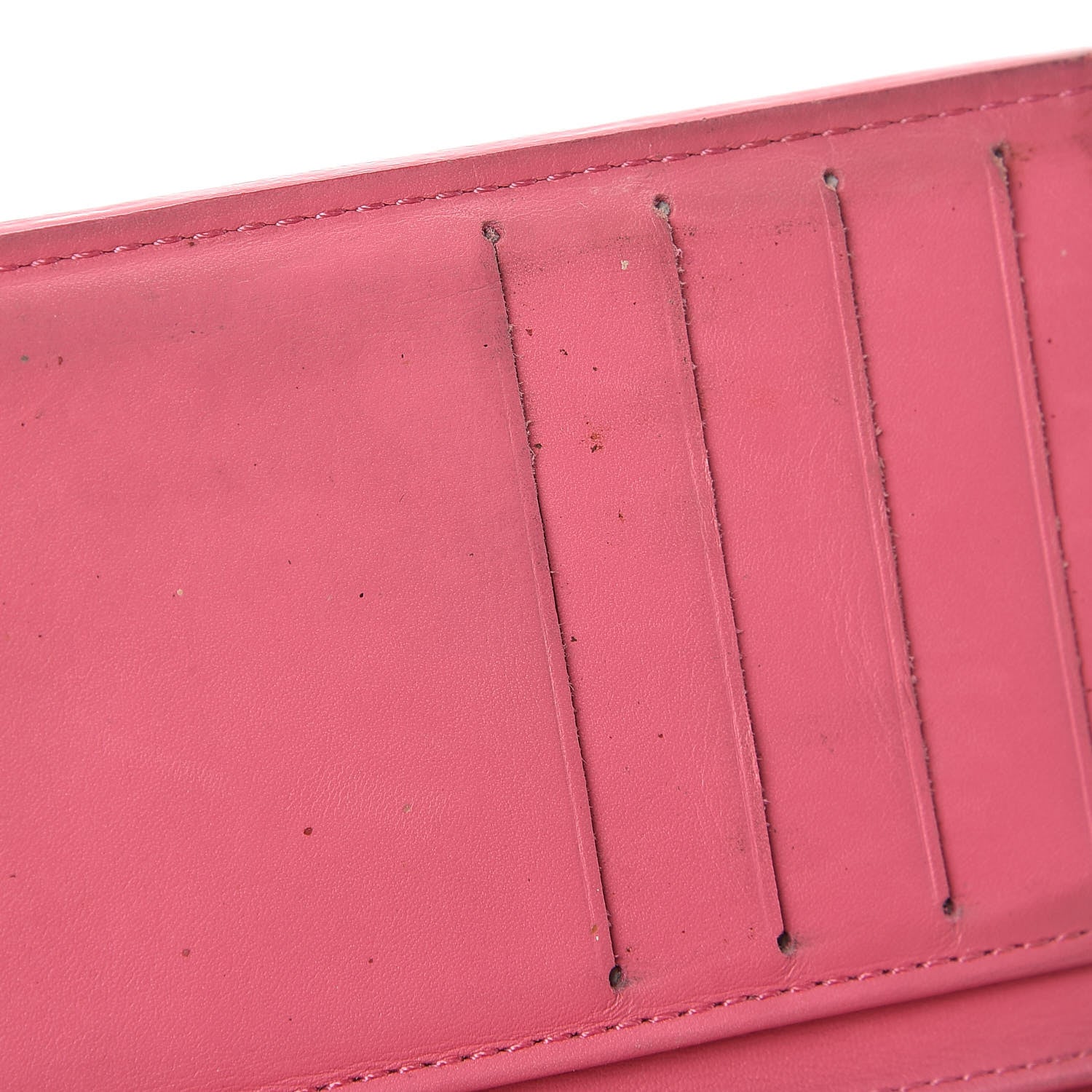 Louis Vuitton Vernis French Purse Wallet Framboise 15 of 17