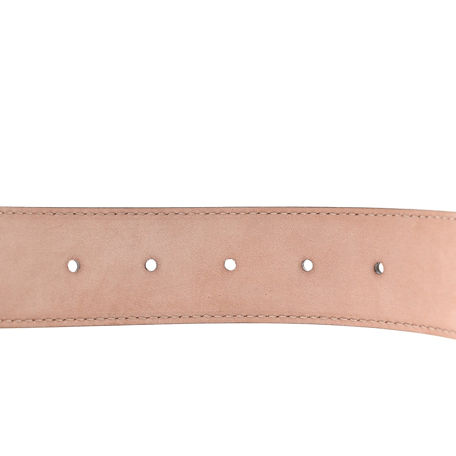Gucci Calfskin Interlocking G 37mm Belt 115 46 Nut Brown 4 of 5