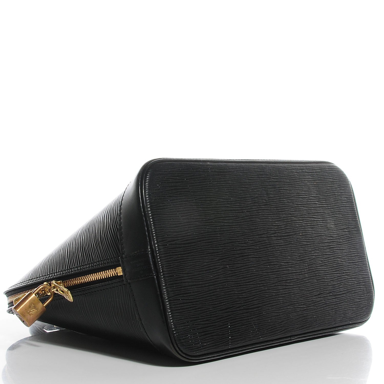 Louis Vuitton Epi Alma PM Black 4 of 7